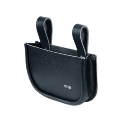 Black single nail pouch