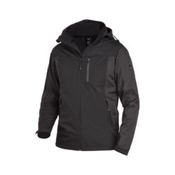 Anthracite And Black Softshell Jacket