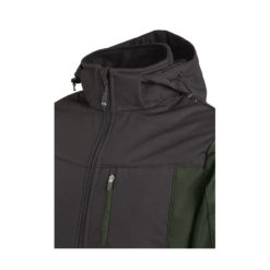 Top Of Olive And Black Softshell Jacket