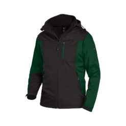 Green And Black Softshell Jacket