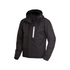 Black softshell jacket