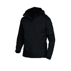 Black softshell jacket