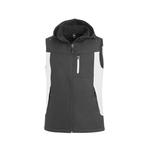 White And Anthracite Waistcoat