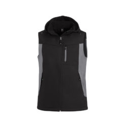 Grey and black waistcoat