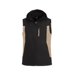 Beige And Black Waistcoat