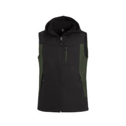 Olive And Black Waistcoat