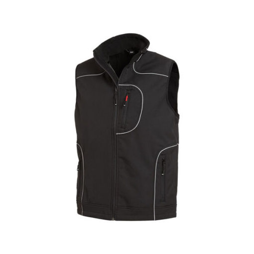 Black Softshell Waistcoat
