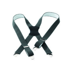 Grey suspenders