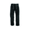Black trenker corduroy trousers