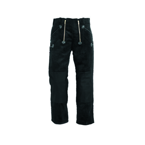Black Trenker Corduroy Trousers