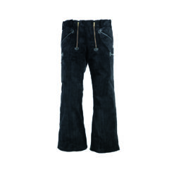 Black trenker corduroy bell bottoms