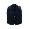 Black trenker corduroy guild jacket