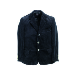 Black trenker corduroy guild jacket