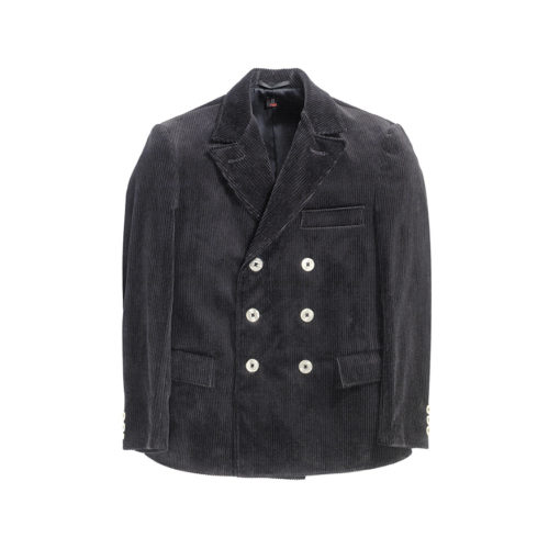 Black Trenker Corduroy Guild Jacket Uwe