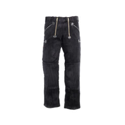 Black corduroy guild trousers