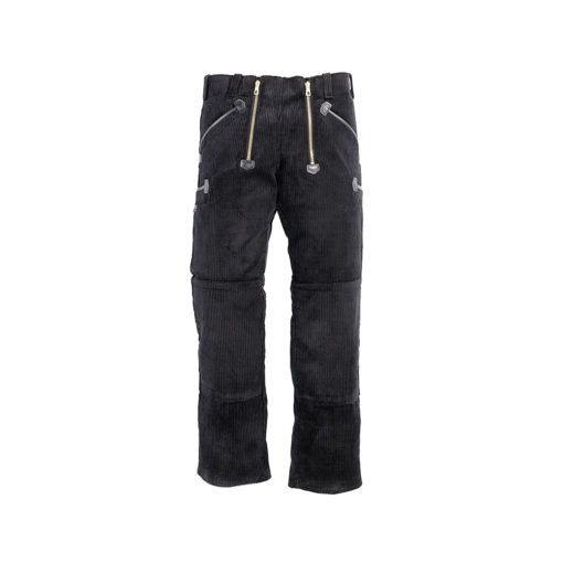 Black Corduroy Guild Trousers