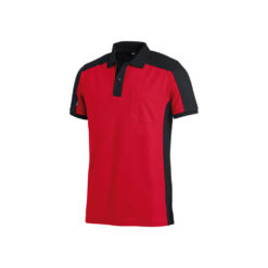 Red And Black Polo Shirt