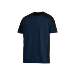 Marine-Blue And Black T-Shirt