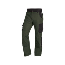 Olive And Black Work Trousers