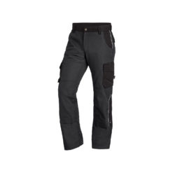Anthracite And Black Work Trousers