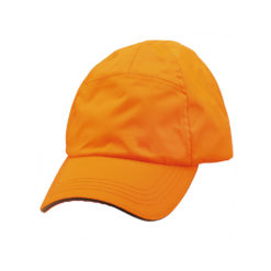Orange waterproof cap