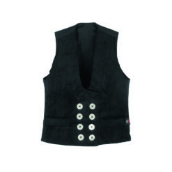Black women's guild vest