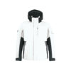 White and anthracite winter jacket