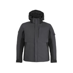 Anthracite And Black Winter Jacket