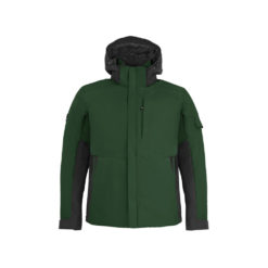 Green And Black Winter Jacket