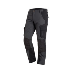 Anthracite And Black Work Trousers