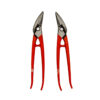 Stubai combination tin snips with red lacquered handle