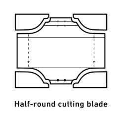 Halfroundcuttingblade Notchingtool 01