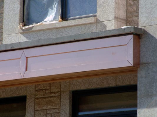 01 Custom Copper Flashing