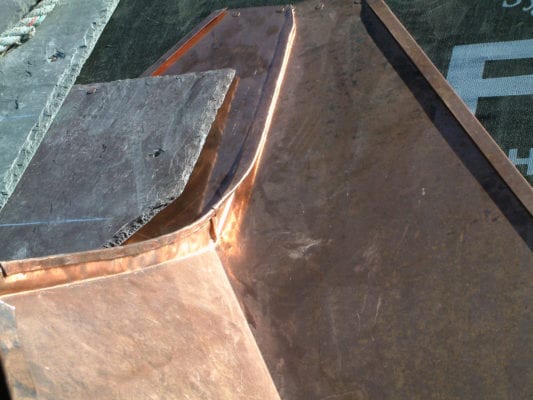 08 Copper Valley Flashing To Slate Roof