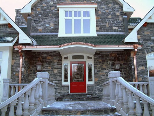 House With Gutter Systems