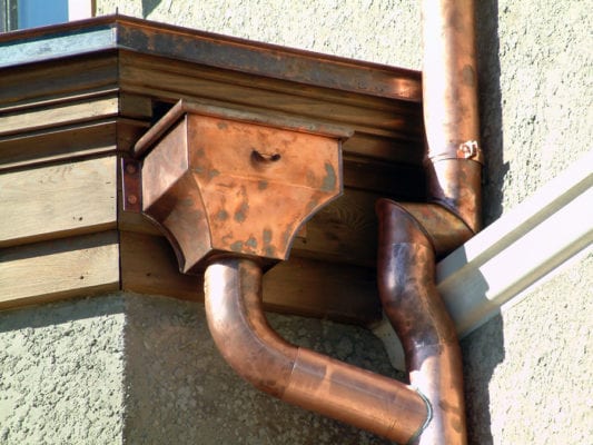 29 Custom Copper Leader Head And Elbows Gutters 12 20110322 1977567325