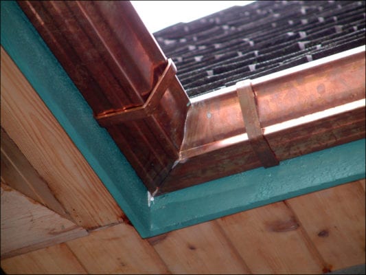 36 Custom Copper Gutter Corner Gutters 8 20110128 1471822291