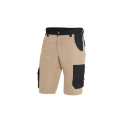 Beige And Black Bermuda Shorts