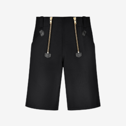 Black FHB moleskin shorts