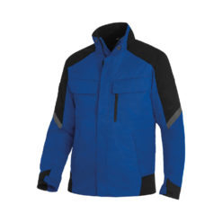 Royal-Blue And Black Mens Work Jacket
