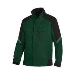Green And Black Men's Work Jacket