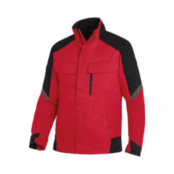 Red And Black Men's Work Jacket