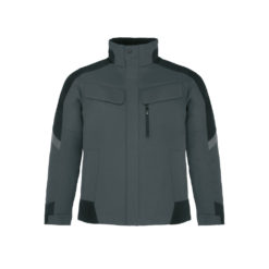 Anthracite And Black Men's Winter Work Jacket