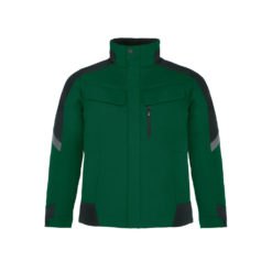 Green And Black Men's Winter Work Jacket