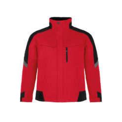 Red And Black Men's Winter Work Jacket