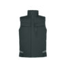 Black men's work vest