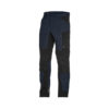 FHB Navy Blue/Black Stretch Work Trousers LEO