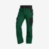 Green and black work trousers