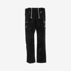 Real leather three-wire trousers-EGON