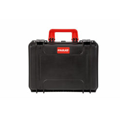 Black Hard Shell Tool Case With Red Handle